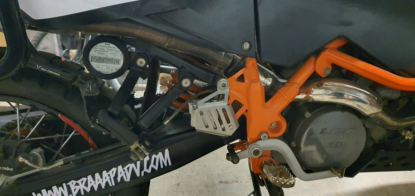 KTM 950 / 990 Adventure Rear Brake Master Cylinder Guard