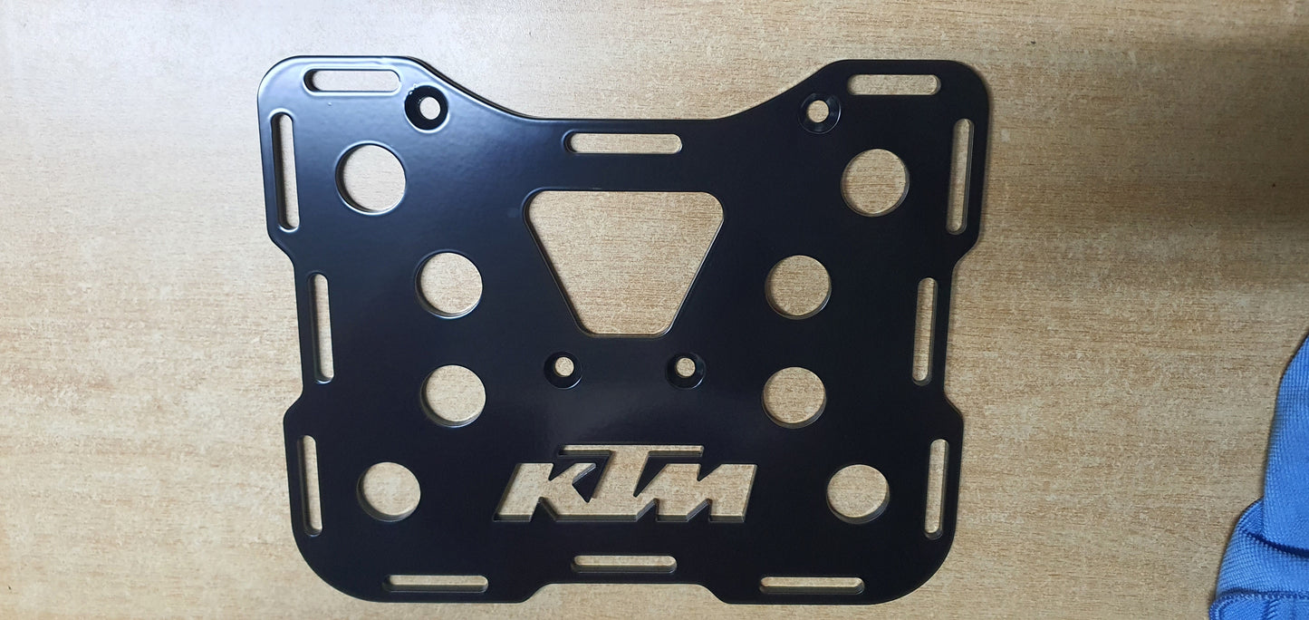 KTM 950 / 990 Adventure Luggage Rack Plate - Medium 300x245x6mm