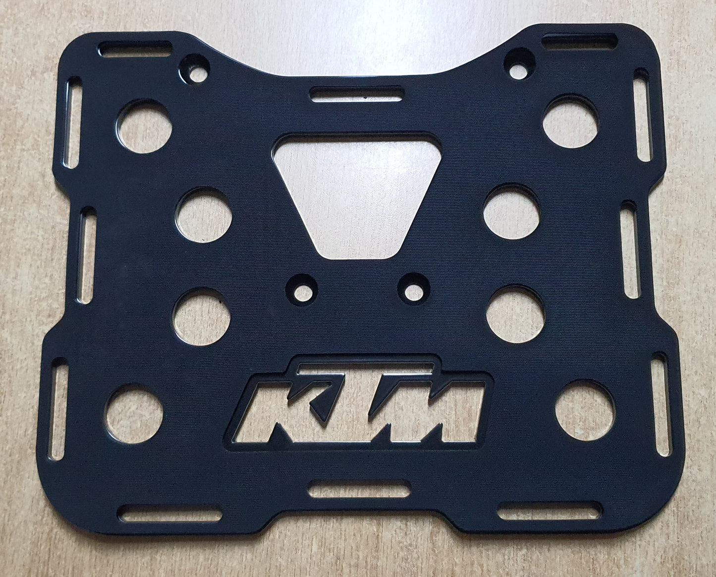 KTM 950 / 990 Adventure Luggage Rack Plate - Medium 300x245x6mm (Optional Precision Cut Rubber Mat Available)