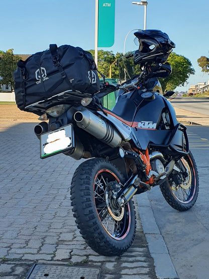 KTM 950 / 990 Adventure Luggage Rack Plate - Large 380x300x8mm (Optional Precision Cut Rubber Mat Available)