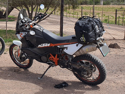 KTM 950 / 990 Adventure Luggage Rack Plate - Large 380x300x8mm (Optional Precision Cut Rubber Mat Available)