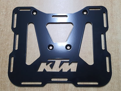 KTM 950 / 990 Adventure Luggage Rack Plate - Medium 300x245x6mm (Optional Precision Cut Rubber Mat Available)