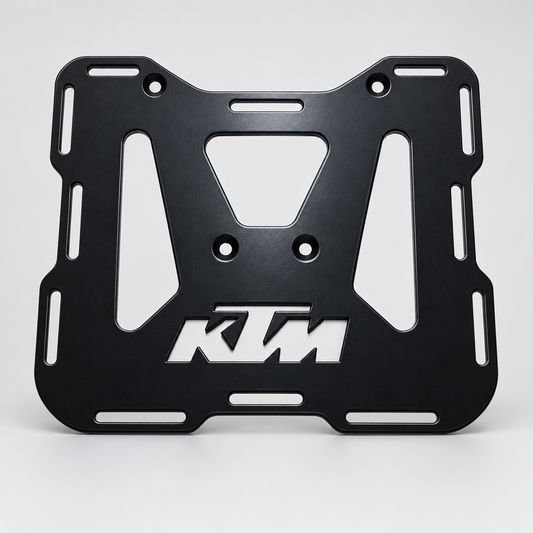 KTM 950 / 990 Adventure Luggage Rack Plate - Medium 300x245x6mm (Optional precision cut rubber mat available)