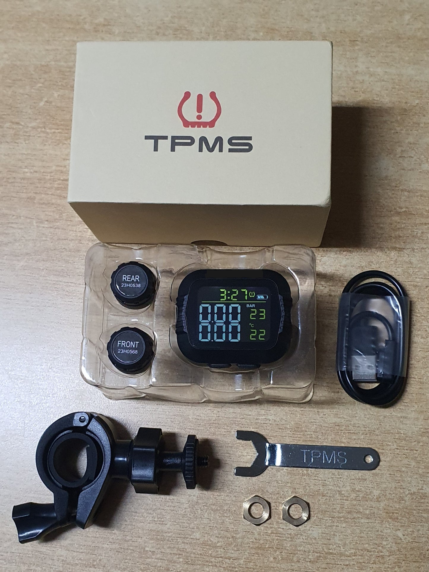 Wireless Tyre Pressure Monitoring System (TPMS)