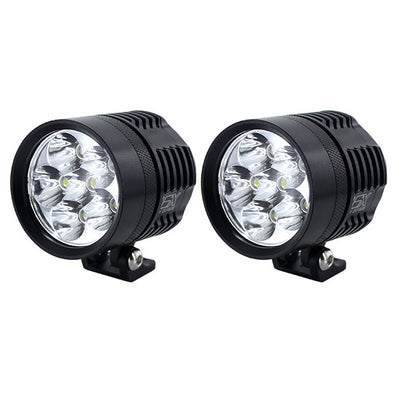 L6X LED Spotlights / Pair - Includes Yellow Lense Covers