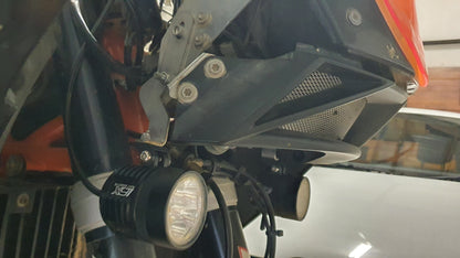KTM 950 / 990 Adventure Spotlight Mounting Kit **Not Compatible With High Fender**