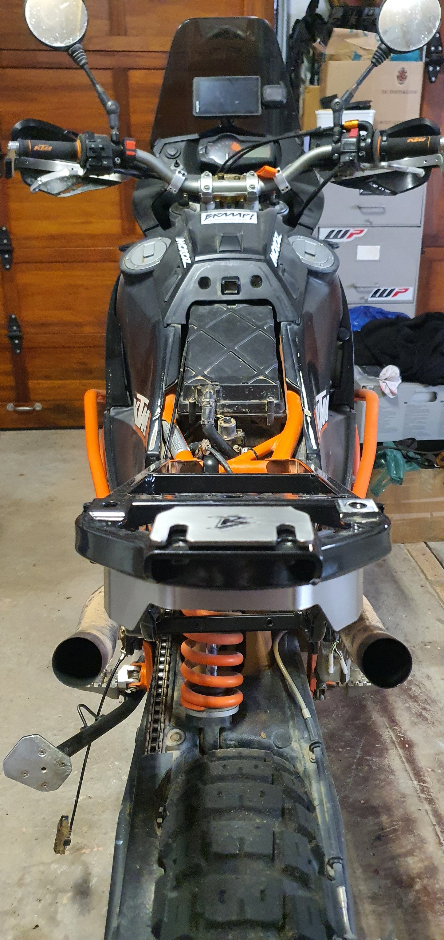 KTM 950 / 990 Adventure Subframe Reinforcement Kit