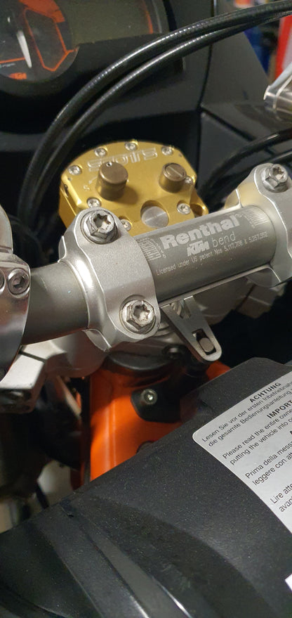 KTM 950 / 990 Adventure Steering Damper Mounting Kit