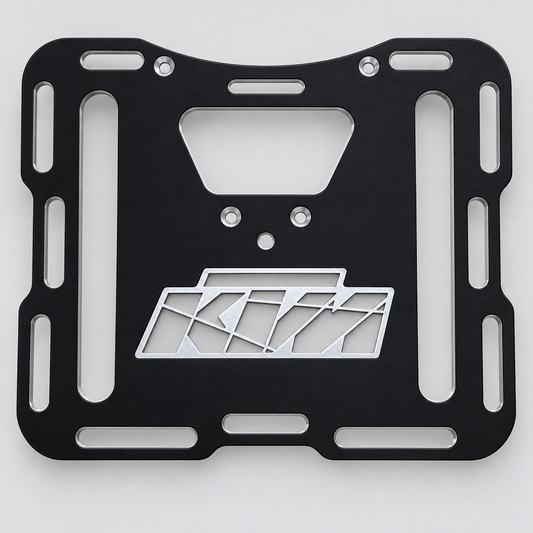 KTM 950 / 990 Adventure Luggage Rack Plate - Large 380x300x8mm (Optional precision cut rubber mat available)