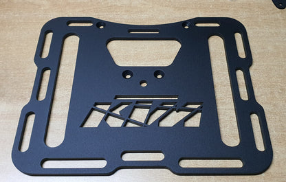 KTM 950 / 990 Adventure Luggage Rack Plate - Large 380x300x8mm (Optional Precision Cut Rubber Mat Available)