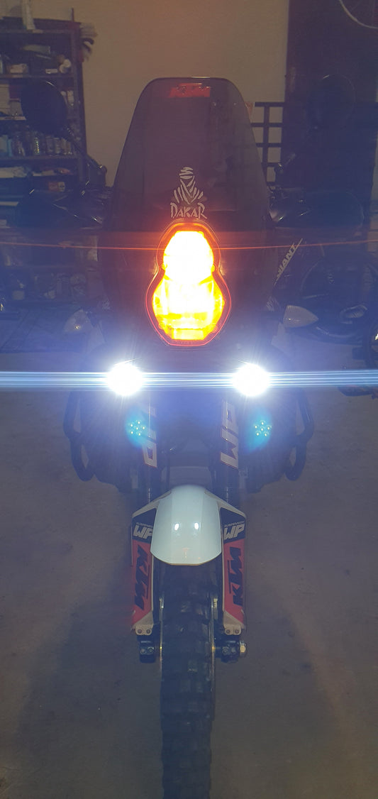 KTM 950 / 990 Adventure Spotlight Mounting Kit **Not Compatible With High Fender**